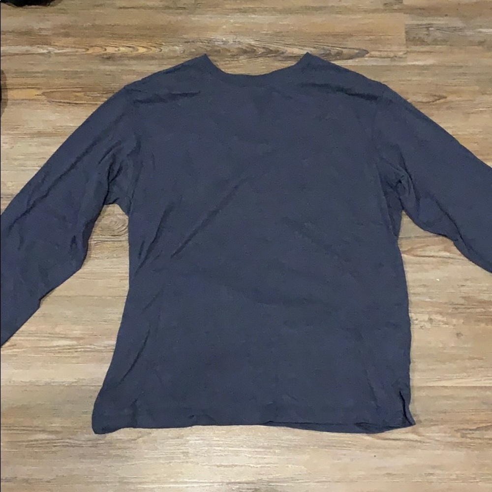 Men’s long sleeve soft grey architect shirt